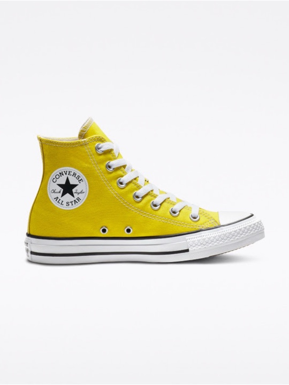 Chuck Taylor All Star Seasonal Color High Top in Bold Citron